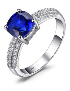 EdenBoutique Tökéletes zafír ezüst gyűrű