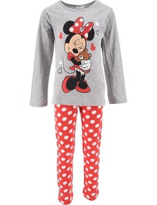 Szürke-piros Disney Minnie egér lány pizsama