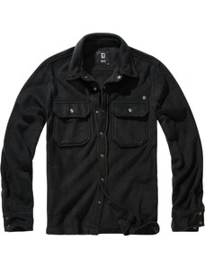 Brandit Jeff Fleece Long Sleeve Shirt Black