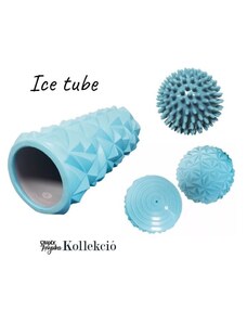 Sveltus Ice tube - masszázshenger + masszázslabda + masszázs félgömbök