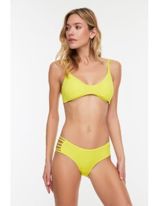 Trendyol bikini alsók sárga csövekkel részletesen