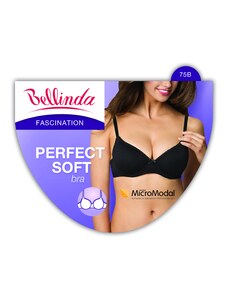 Bellinda PERFECT SOFT BRA - Reinforced soft bra - black