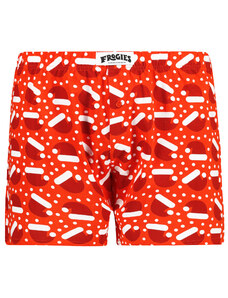 Women's boxers Red hat Frogies Christmas