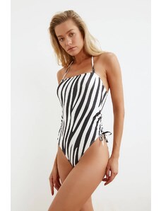 Női fürdőruha Trendyol Zebra Patterned