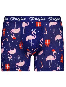 Men's boxers Flamingo Frogies Christmas