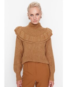 Női pulóver Trendyol Frill detailed