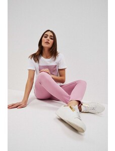 Moodo Smooth trousers - pink