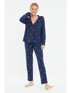 Női pizsama Trendyol Heart Printed