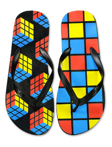 Men's flip-flops Frogies Rubik's Cube