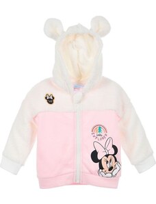 Disney Minnie egér lány pulóver - krém/világos rózsaszín