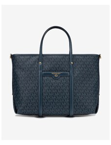 Dark Blue Women's Patterned Handbag Michael Kors - Women