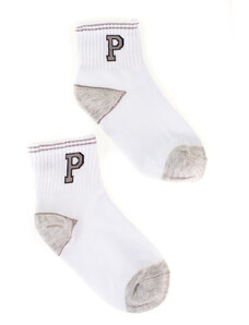Children's socks Shelvt white with star
