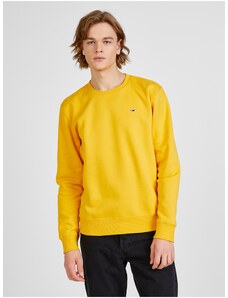 Tommy Hilfiger Yellow Mens Sweatshirt Tommy Jeans - Men