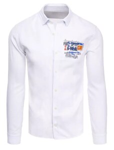 Men's White Dstreet Shirt