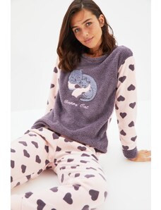 Női pizsama szett Trendyol Knitted