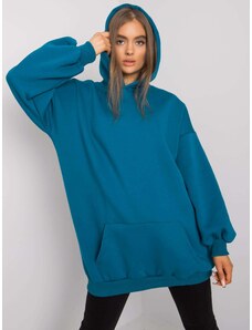 Fashionhunters Long sea sweatshirt
