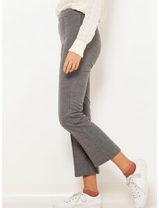 Dark gray shortened trousers CAMAIEU - Ladies