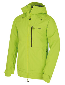 Men's hardshell jacket HUSKY Nanook M brightness. green