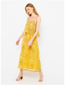 Női ruha CAMAIEU Yellow Abstract