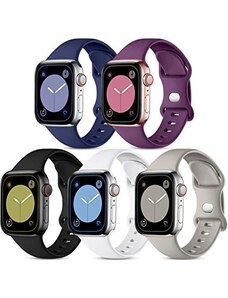 CeMiKa, 5 darab szilikon szíj Apple Watch, Univerzális