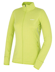 Women's zipper sweatshirt HUSKY Astel L bright green