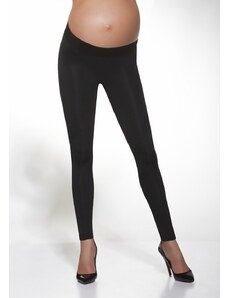 Bas Bleu Maternity leggings SUZY PZ made of knitted fabric and comfortable welt