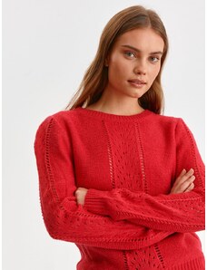 Női pulóver Top Secret RED