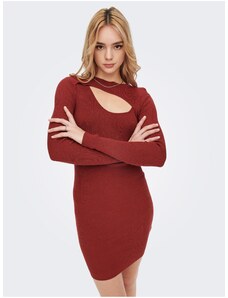 Red Sheath Sweater Dress ONLY Liza - Women