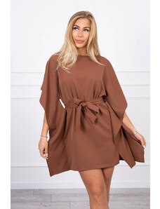 Kesi Dress batwings Oversize brown