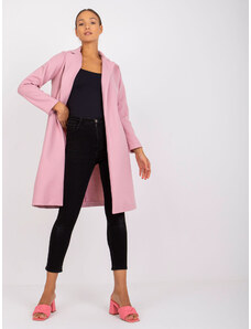 Női kabát Fashionhunters Dusty Pink