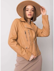 Női kabát Fashionhunters Camel