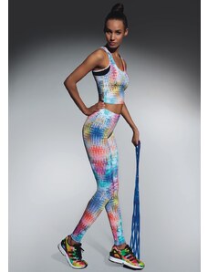 Bas Bleu Sport leggings TESSERA 90 modellezés színes nyomtatással