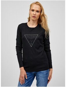 Black Ladies Sweater Guess Lea - Women