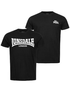 Férfi pólók Lonsdale 116067-Black