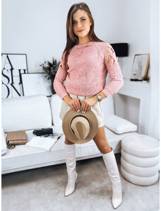 Women's sweater LAYSI pink Dstreet