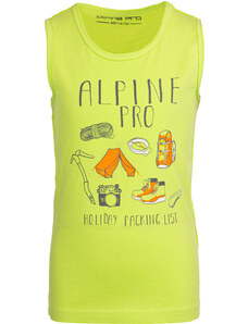 Kids T-shirt ALPINE PRO ONOLO french green