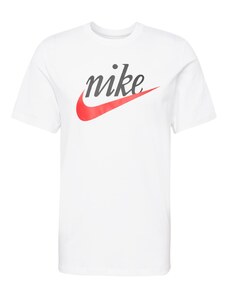Nike Sportswear Póló 'FUTURA 2' piros / fekete / fehér