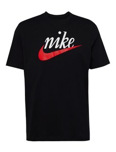 Nike Sportswear Póló 'Futura 2' rikító piros / fekete / fehér