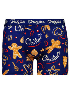 Men's boxers Gingerbread Frogies Christmas