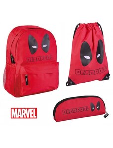 Deadpool táska tornazsák és tolltartó szett