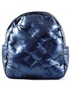 Silvia Rosa női hátitáska vízhatlan anyagból steppelt mintával, kék
