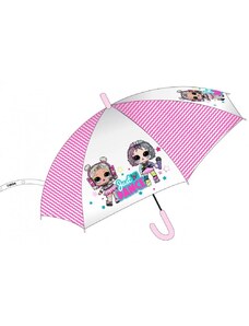 LOL Surprise gyerek félautomata átlátszó esernyő Ø74cm