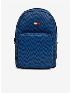 Tommy Hilfiger Blue patterned backpack Tommy Jeans Logoman - Men