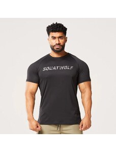 Code Logo Black férfi póló – SQUATWOLF