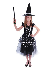 RAPPA Gyermek jelmez denevér boszorkány/Halloween (S) ECO