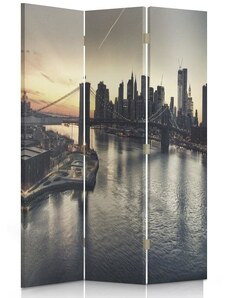 Gario Paraván Brooklyn híd New Yorkban Méret: 110 x 170 cm, Kivitelezés: Klasszikus paraván