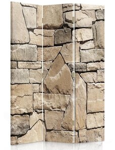 Gario Paraván Bézs homokko fal Méret: 110 x 170 cm, Kivitelezés: Klasszikus paraván