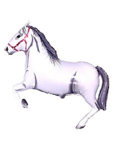 Galloping Horses White lovas fólia lufi 61cm