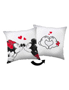Disney Minnie, Mickey Love párna, díszpárna 40*40 cm