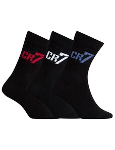 CR7 Gyerek zokni 3 darabos fekete/piros/kék/fehér